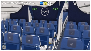 Lufthansa Pack  w/ 3D Cabin | A350-900 inibuilds thumbnail 11