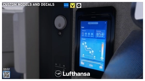 Lufthansa Pack  w/ 3D Cabin | A350-900 inibuilds thumbnail 14