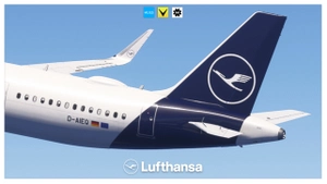 Lufthansa Pack w/Cabin | A321LR Neo inibuilds/microsoft [8K] thumbnail 14