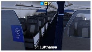 Lufthansa Pack w/Cabin | A321LR Neo inibuilds/microsoft [8K] thumbnail 7