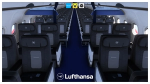 Lufthansa Pack w/Cabin | A321LR Neo inibuilds/microsoft [8K] thumbnail 9