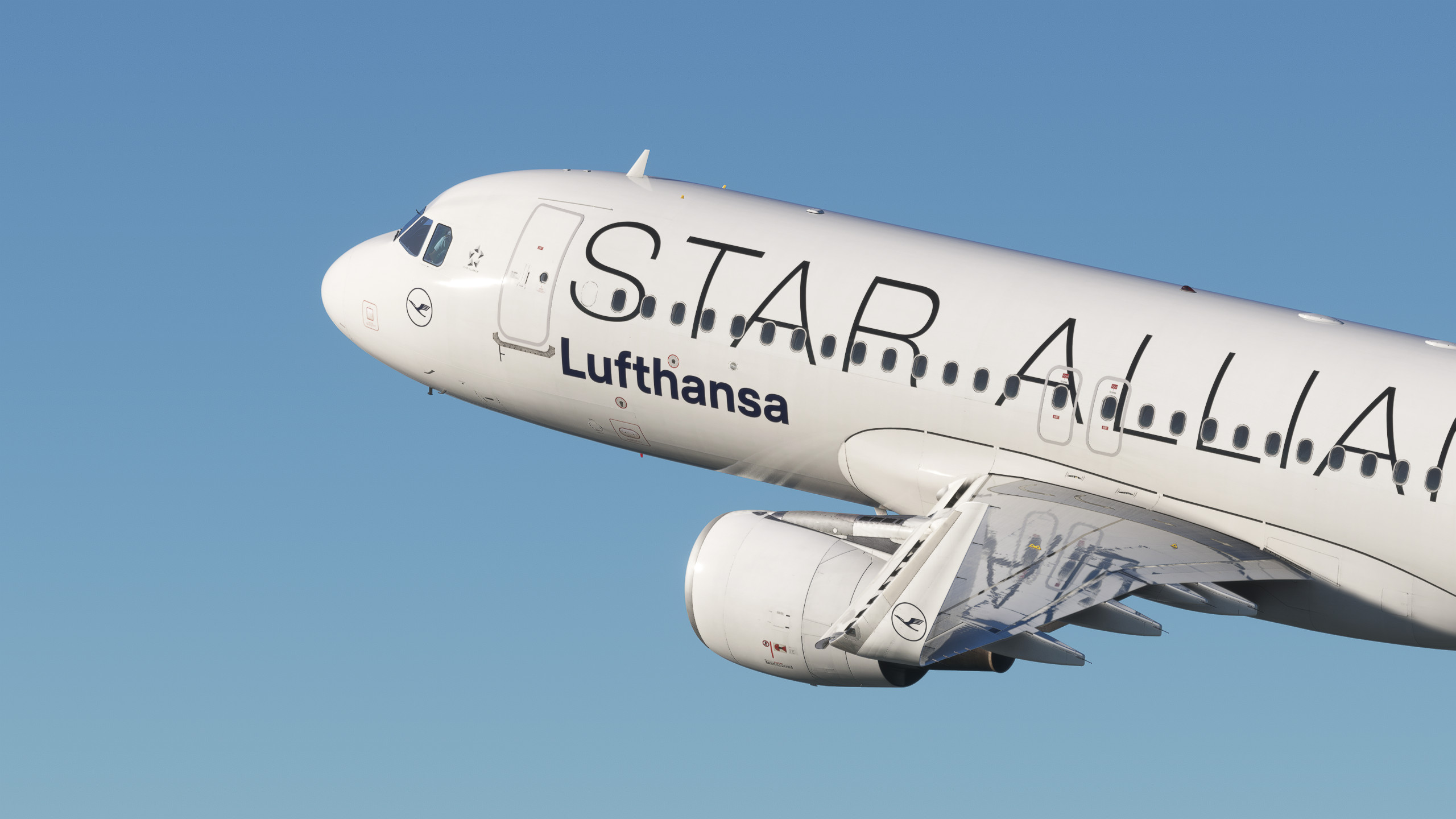 Lufthansa [Star Alliance Pack] w/Cabin Fenixsim A320 Sharklet [8K+