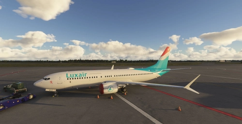 Luxair (LH-MAX/LX-LBL) | Asobo 737-8MAX