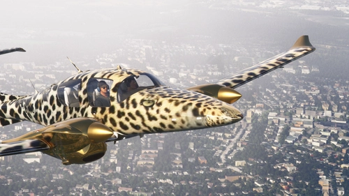 Luxury Leopard Livery for  Mr Tommymxr's Diamond DA62 (phantasy)