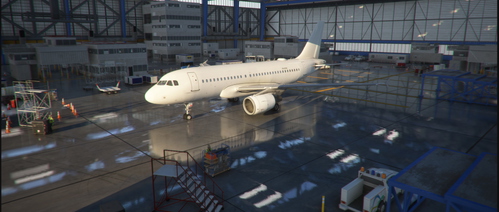 LVFR A319 Olympus 9A-BWK CFM Wingtips