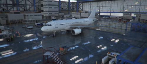 LVFR A319 Olympus Airways (white) Livery