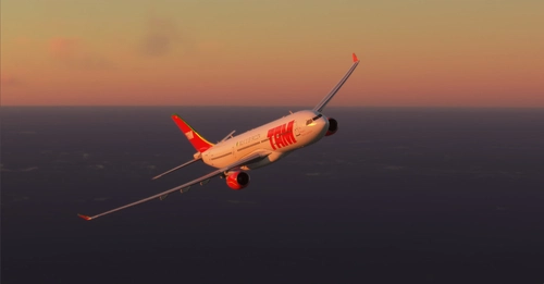 LVFR A330 TAM PT-MVC  "Orgulho de ser Brasileira"
