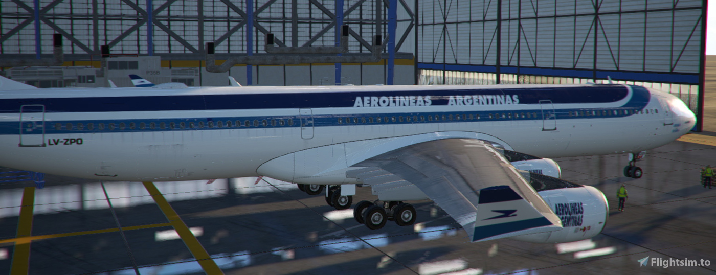 LVFR A340 Aerolineas Argentinas for Microsoft Flight Simulator | MSFS
