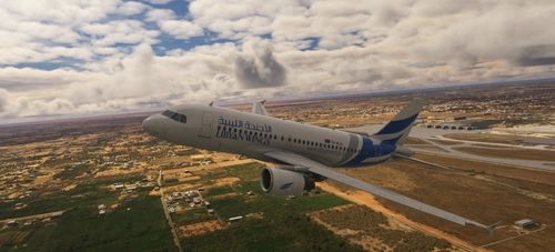 Lybian Wings 5A-WLA (CFM) | Cabin | 8K & 4K | Fenixsim A319 | Requested