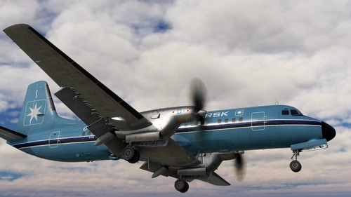 Maersk Air YS-11 | HS-748 | OY-MBY | With Custom Cabin & GPU!