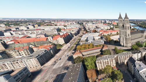 Magdeburg no tree
