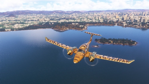 Maharaja-Airlines livery with tiger flavor for Mr. Tommymxrs Diamond 62 mod