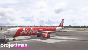 Malaysia Air Asia X 9M-XXQ - inibuilds/Microsoft A330-300 RR [8K] thumbnail 2