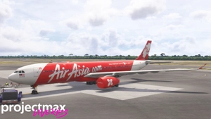 Malaysia Air Asia X 9M-XXQ - inibuilds/Microsoft A330-300 RR [8K] thumbnail 4
