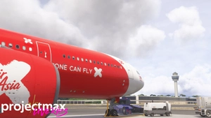 Malaysia Air Asia X 9M-XXQ - inibuilds/Microsoft A330-300 RR [8K] thumbnail 5