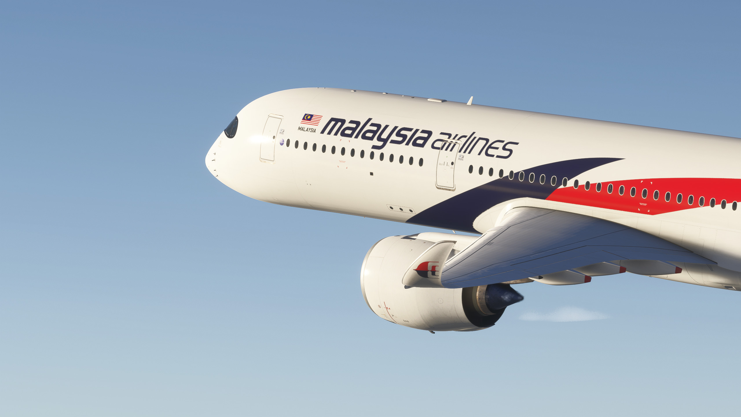 Malaysia Airlines [9M-MAB] w/ Cabin Inibuilds A350 - Image 1