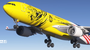 Malaysia Airlines "Harimau Malaya" (9M-MTG) iniBuilds A330-300 - 8K thumbnail 2