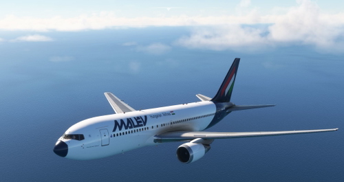 Malev Hungarian Airlines livery for RHDSimulations Boeing 767-200ER