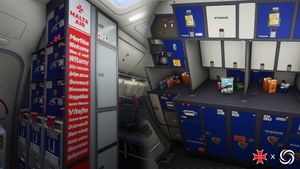MALTA AIR Pack w/ 3D Full Economy Cabin | iFly 737 MAX 8 [Smart Decals] thumbnail 6