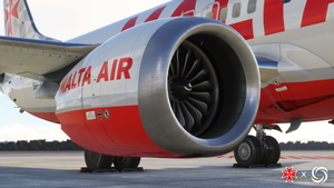 MALTA AIR Pack w/ 3D Full Economy Cabin | iFly 737 MAX 8 [Smart Decals] thumbnail 12