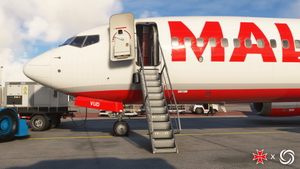 MALTA AIR Pack w/ 3D Full Economy Cabin | iFly 737 MAX 8 [Smart Decals] thumbnail 11
