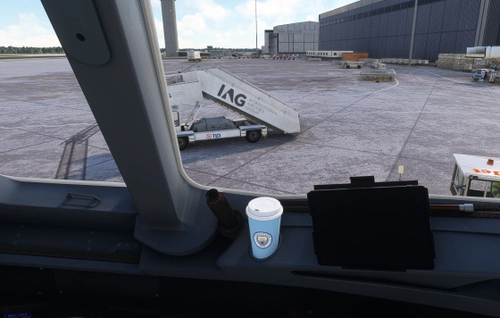 Manchester City FC FBW A32NX Custom Coffee Cup