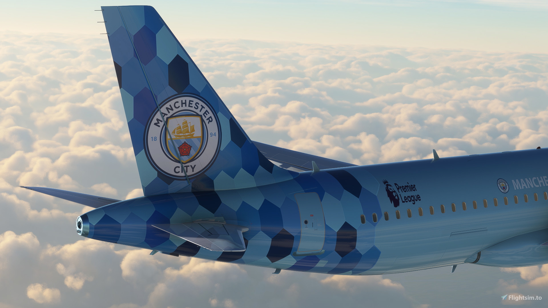 A32NX] Etihad Airways Manchester City Livery | 4k for