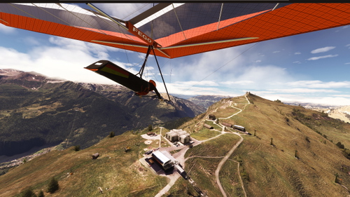 Mannlichen Hang Gliding Site, Bern, Switzerland