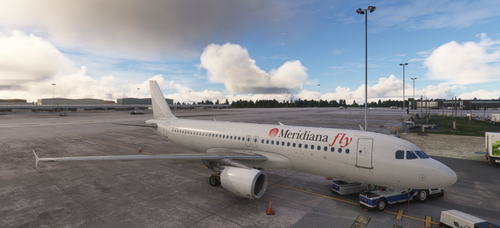 Meridiana Fly [EI-EZT] - Fenixsim A320 [4K] V2