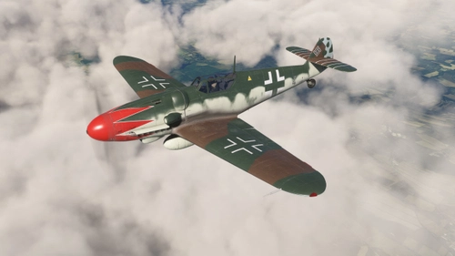 Messerschmitt  Bf109K-4 W.Nr. 332529  "Schwarze 4"  I./JG 52