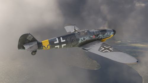 Messerschmitt Bf 109G-2   W.Nr. 14977  "Schwarze 13"  8./JG 52
