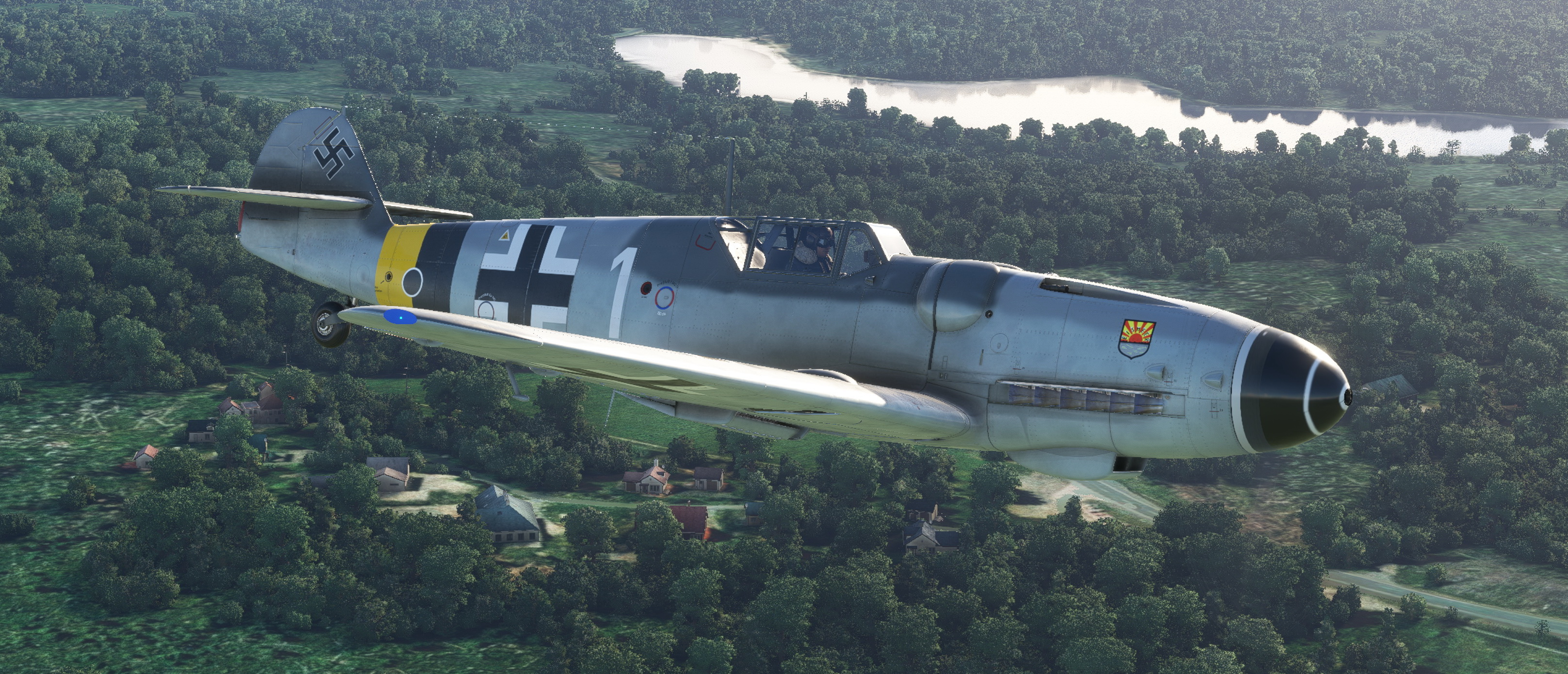 Messerschmitt Bf-109G JG5 white 1 Oblt Gerd Senoner - Aircraft