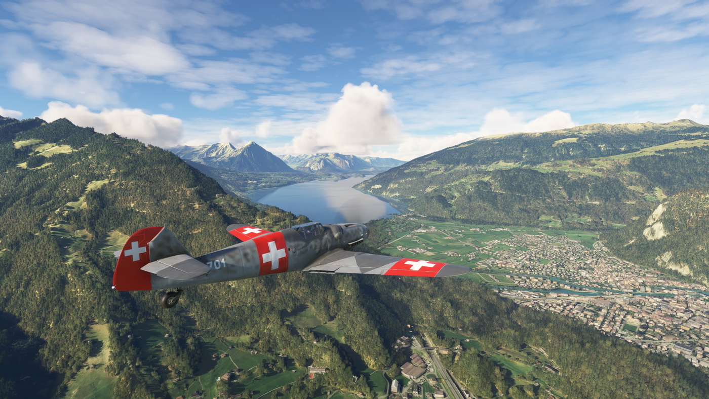 Messerschmitt Bf 109G Swiss Air Force J 701 For Microsoft Flight messerschmitt-bf-109g-swiss-air-force-j-701-for-microsoft-flight
