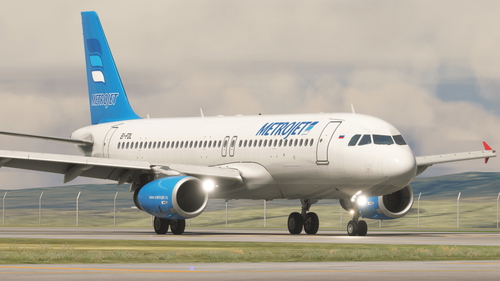 Metrojet (Kogalymavia) | EI-FDL | Fenix A320 V2 | 8K Textures | CRT
