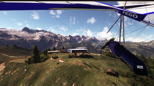 Metsch-Lenk Hang Gliding Site, Bern, Switzerland