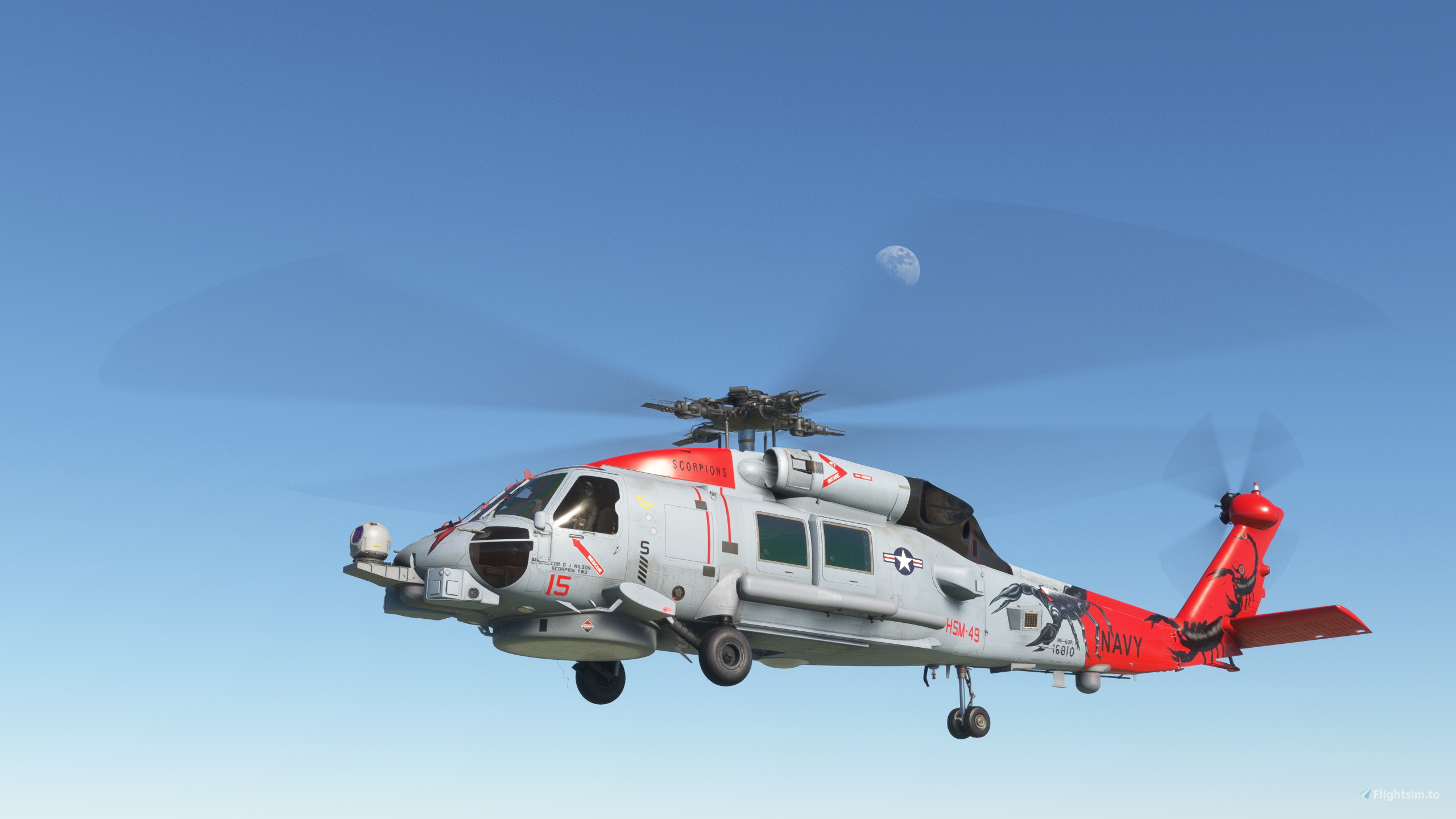 MH-60R HSM-49 Scorpions for Microsoft Flight Simulator | MSFS