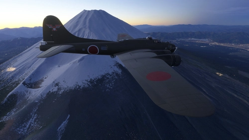 Microprose B-17G Japanese Captured Livery
