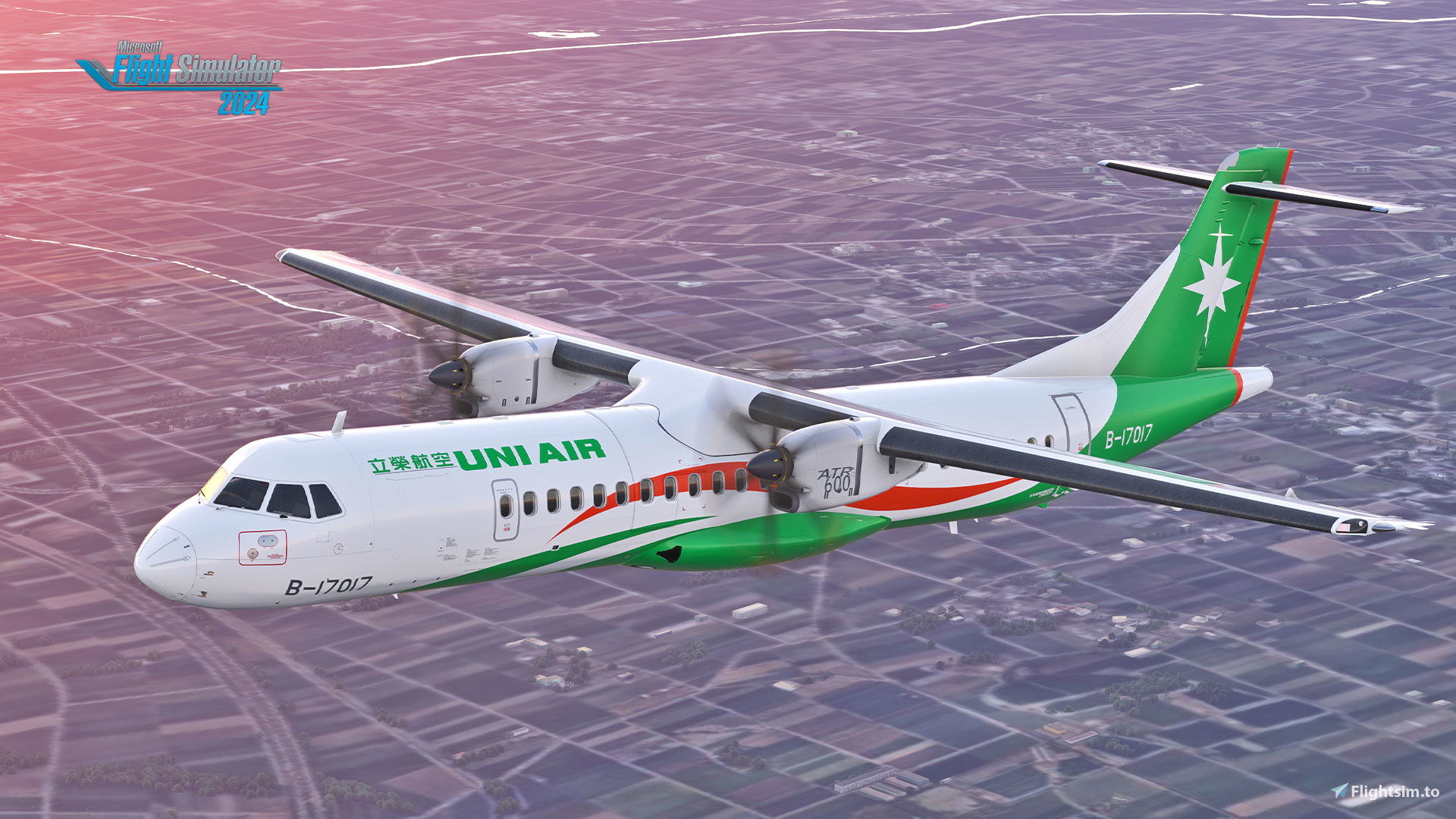 Microsoft ATR 72-600 UNI AIR - Image 1