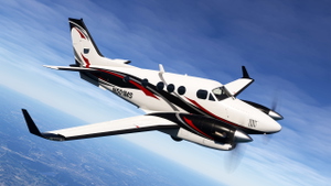 Microsoft Beechcraft King Air C90GTx - N501MS thumbnail 2