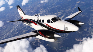Microsoft Beechcraft King Air C90GTx - N501MS thumbnail 1