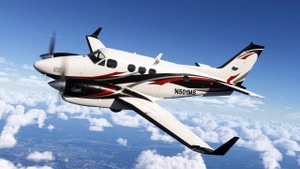 Microsoft Beechcraft King Air C90GTx - N501MS thumbnail 4