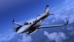 Microsoft Beechcraft King Air C90GTx - N501MS thumbnail 9