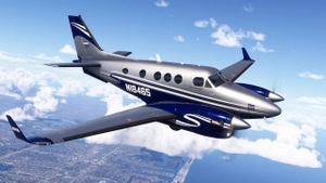 Microsoft Beechcraft King Air C90GTx - N18465 thumbnail 9