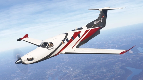 Microsoft Pilatus PC-12 NGX - N1247E (Dynamic Registration)