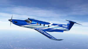 Microsoft Pilatus PC-12 NGX - N81DW (Dynamic Registration) thumbnail 3