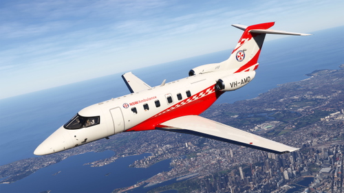 Microsoft Pilatus PC-24 - NSW Ambulance (VH-AMD & VH-AMM)