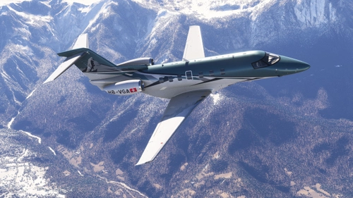 Microsoft Pilatus PC-24 HB-VGA (Dynamic Registration)
