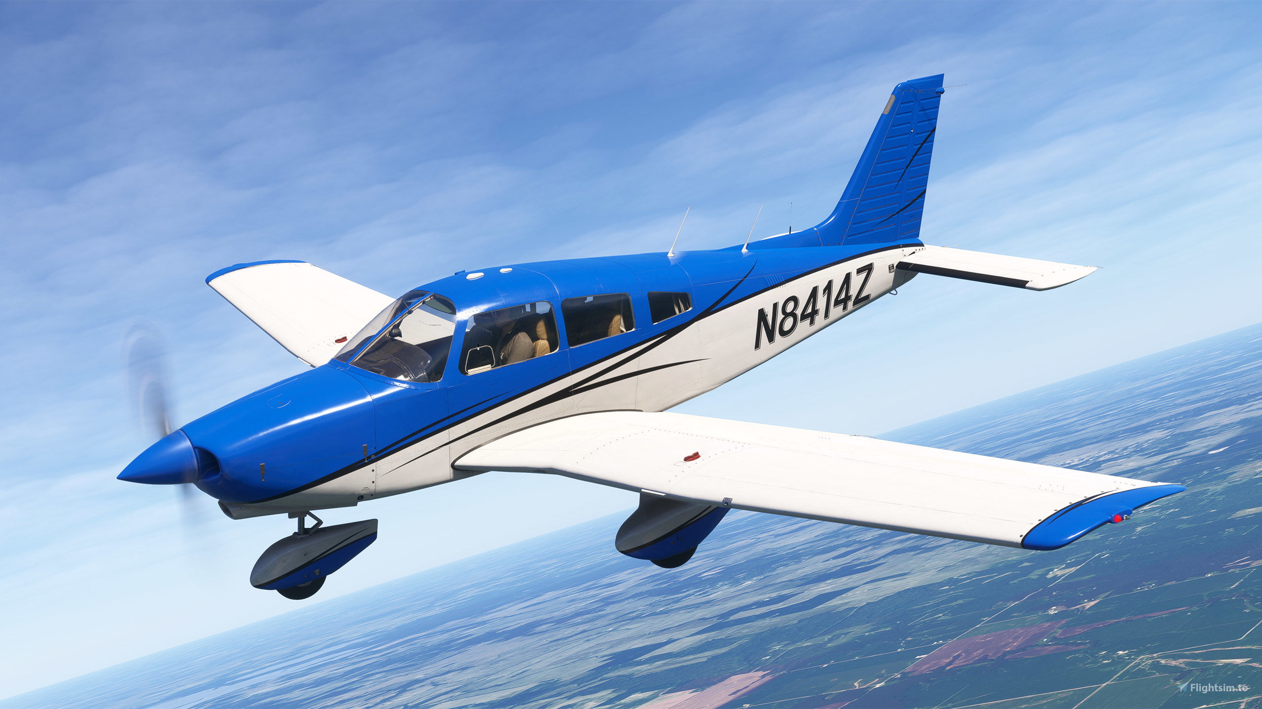 スポーツ PLANES CRUZ PiperSport PS-28 for X-Plane by Alabeo