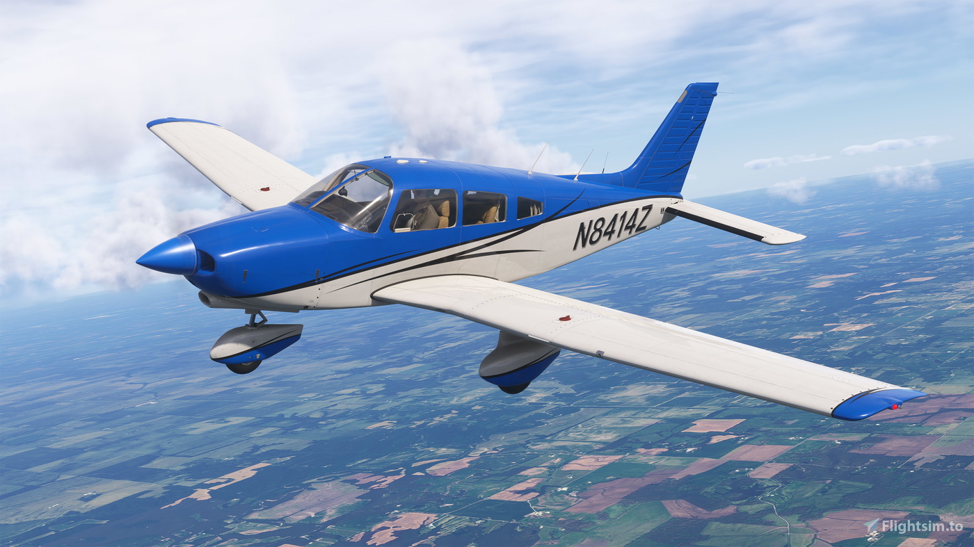 Microsoft Piper PA-28-236 Dakota - N8414Z (Dynamic Registration) für ...