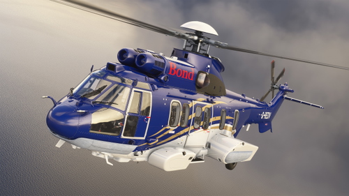 Microsoft/HPG Airbus H225 - Bond Offshore Helicopters G-REDV & VH-NWJ